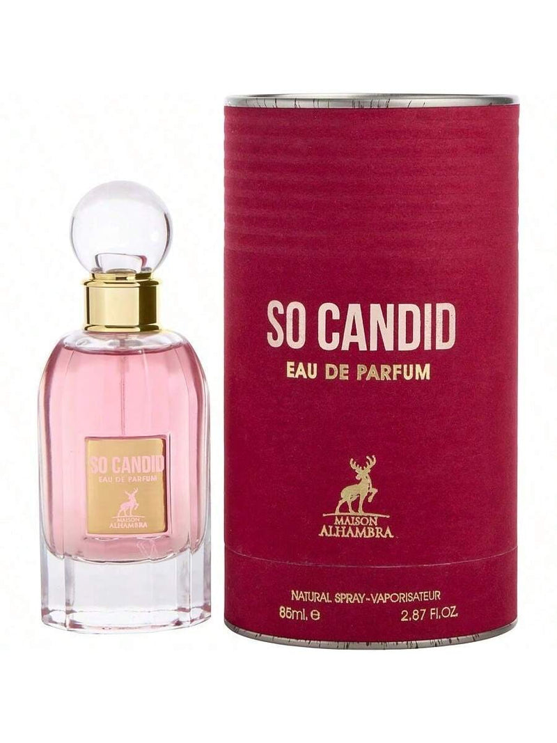 So Candid by Maison Alhambra for Women - 2.87 oz EDP Spray