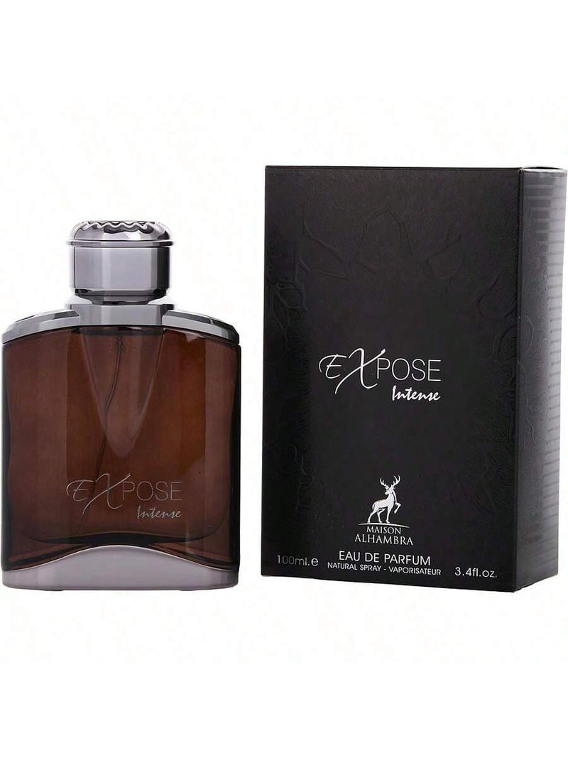Expose Intense by Maison Alhambra for Men - 3.4 oz EDP Spray