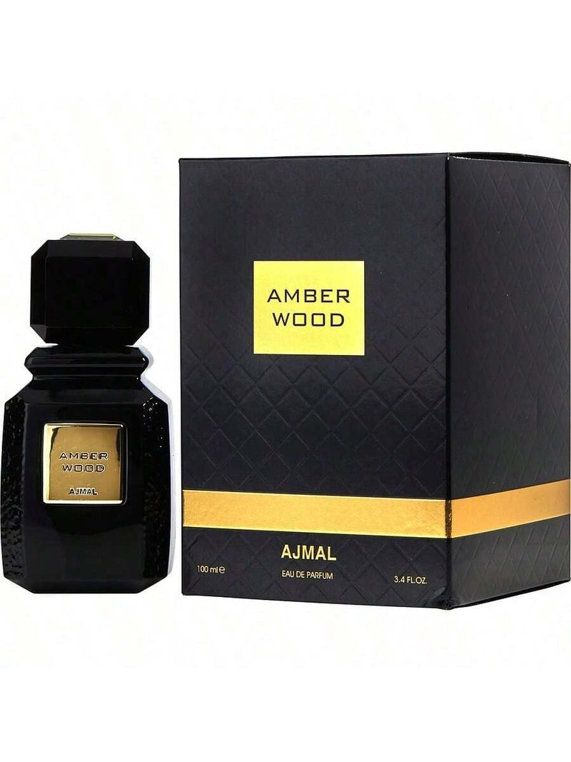 Amber - Wood by Ajmal for Unisex - 3.4 oz EDP Spray