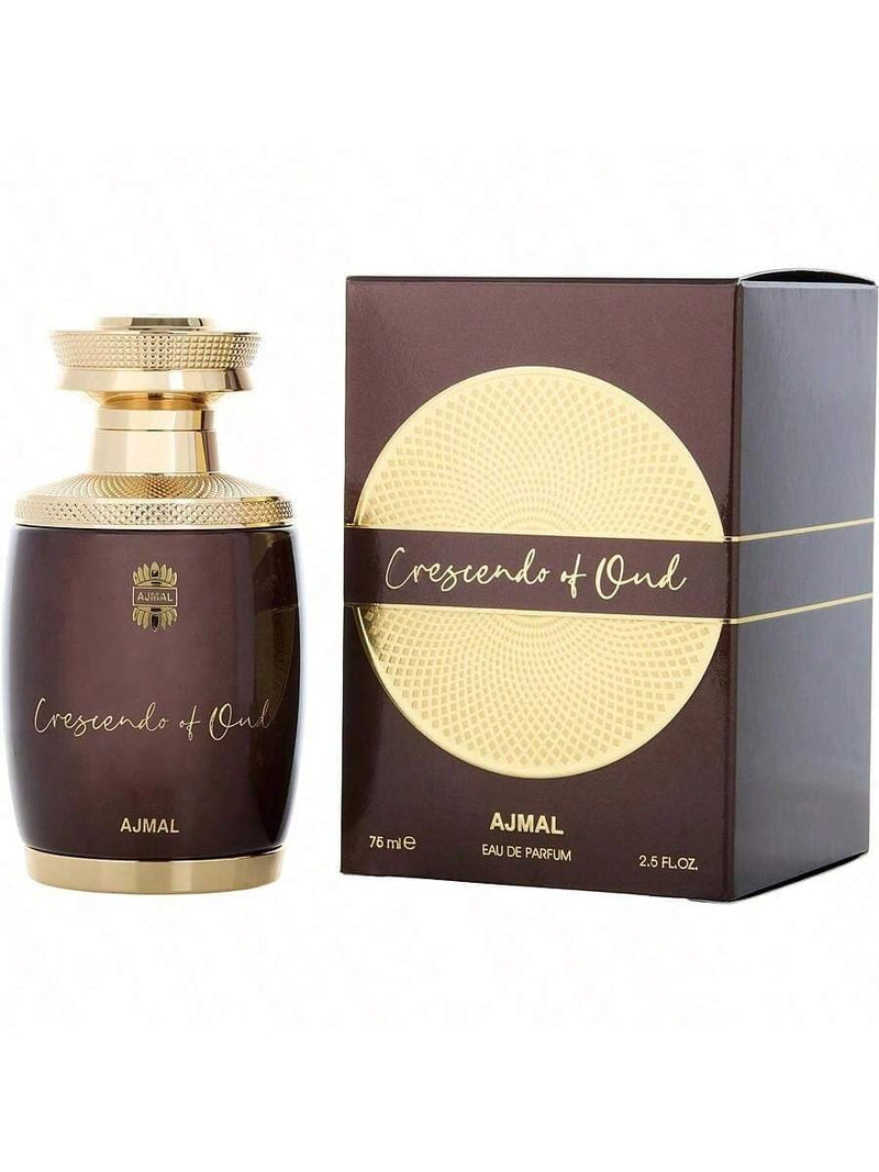 Crescendo Of Oud by Ajmal for Unisex - 2.5 oz EDP Spray