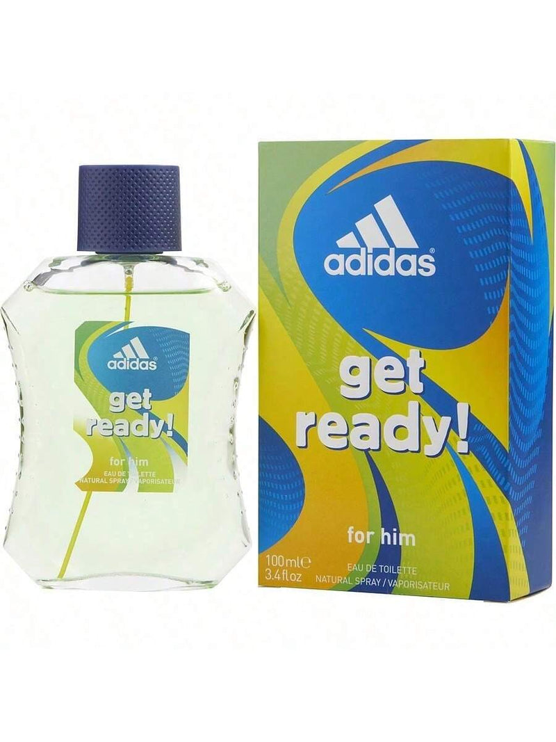 Adidas Get Ready by Adidas, 3.4 oz EDT Spray for Men