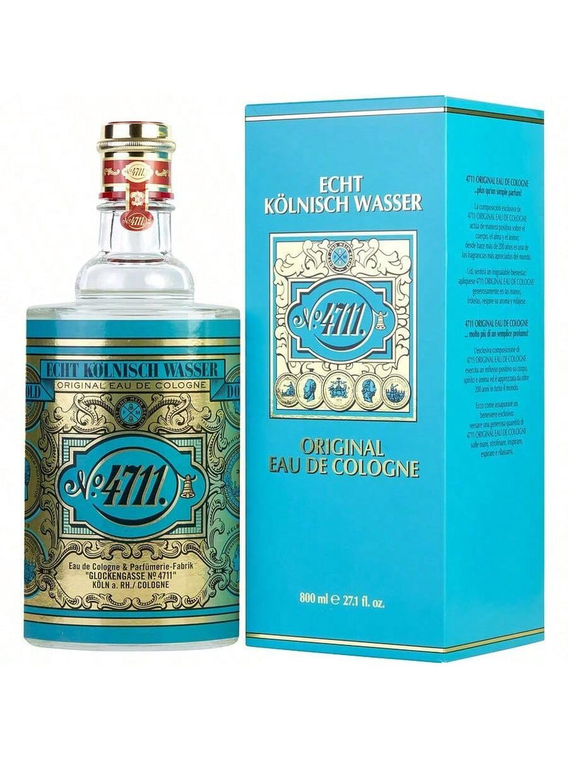 4711 by 4711 Men Eau De Cologne (Unisex) 27 oz