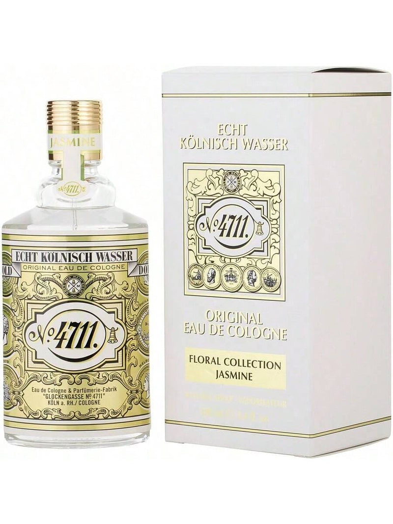 4711 Floral Collection Jasmin by 4711, 3.4oz Eau De Cologne Spray for Unisex