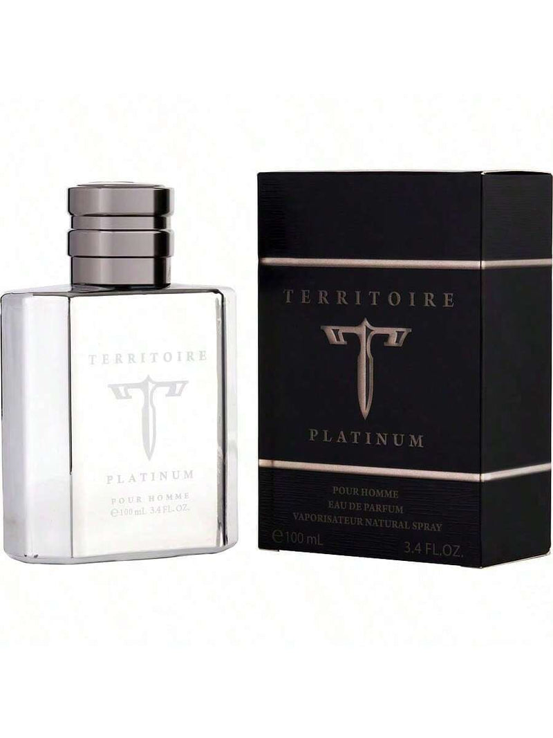 Territoire Platinum by YZY, 3.4 oz EDP Spray for Men