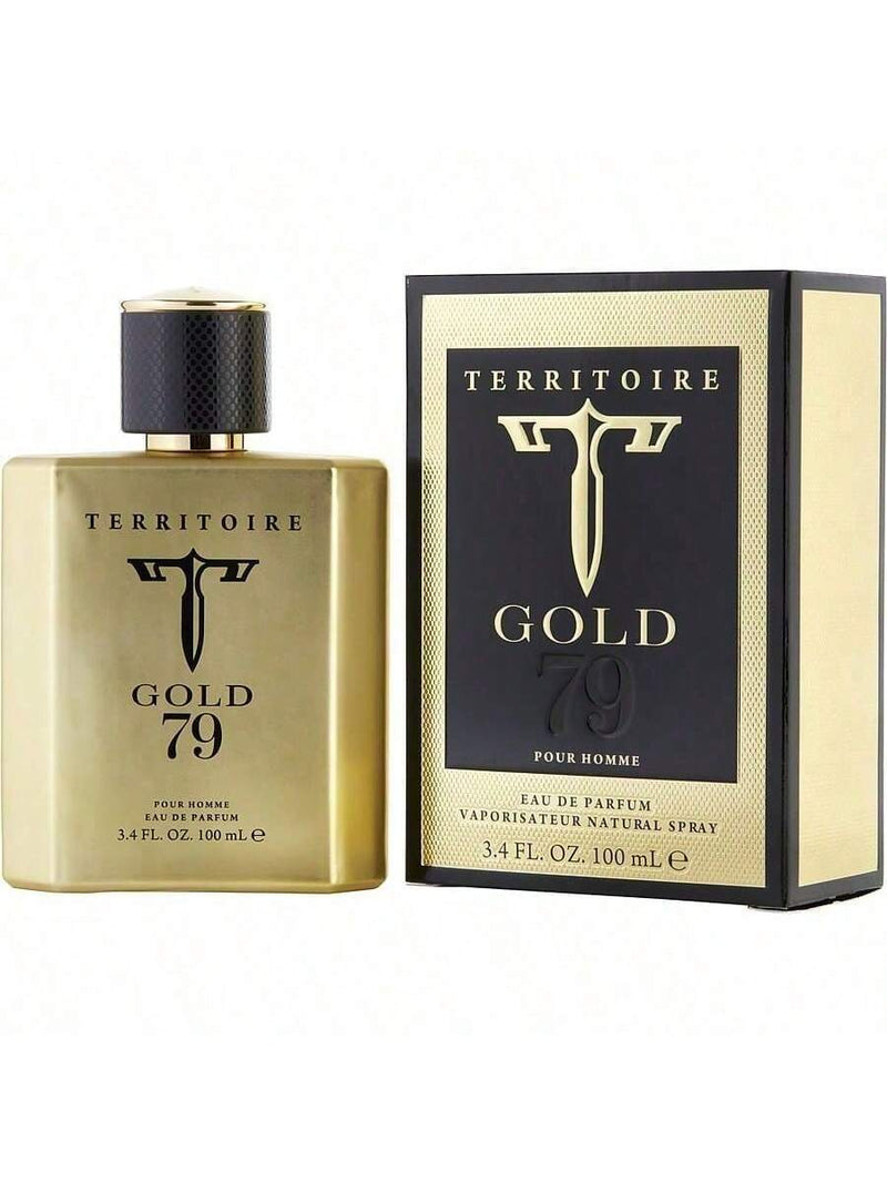 Territoire Gold 79 by YZY, 3.4 oz EDP Spray for Men