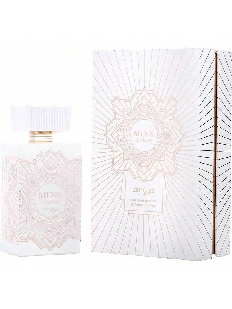 Afnan Musk Is Great By Afnan Extrait De Parfum Spray (Unisex) 3.4 Oz