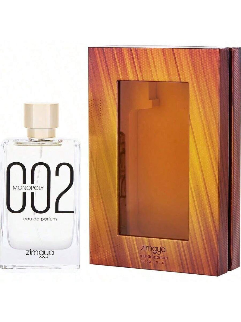 Afnan Zimaya Monopoly 002 By Afnan Eau De Parfum Spray 3.4 Oz