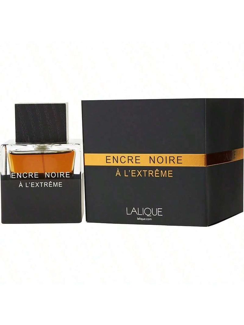 Encre Noire A L'extreme by Lalique Men Eau De Parfum Spray 3.3 oz