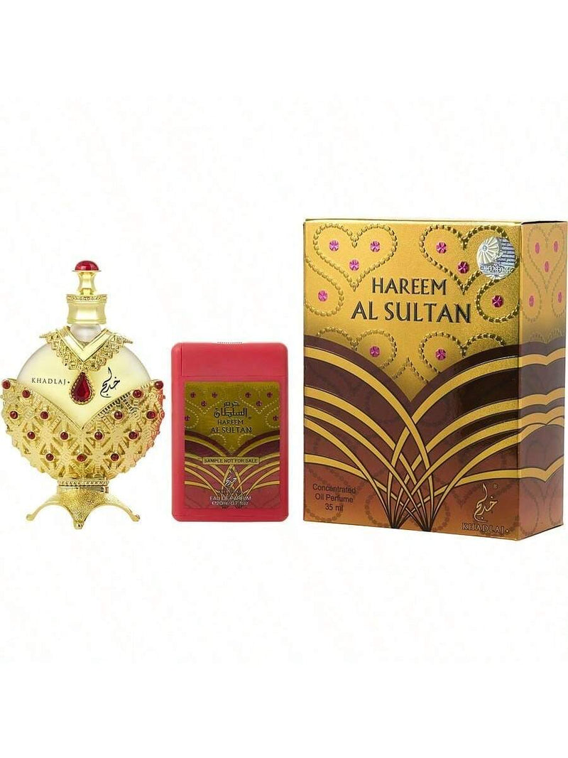 Hareem Al Sultan - Gold by Khadlaj for Women - 1.16 oz Concentrated Perfume Oil