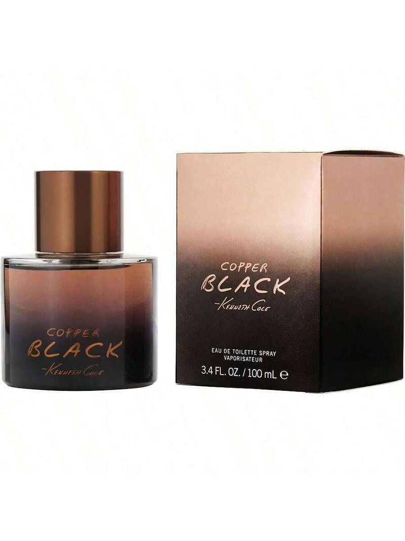 Kenneth Cole Copper Black by Kenneth Cole, 3.4 oz EDT Spray for Men