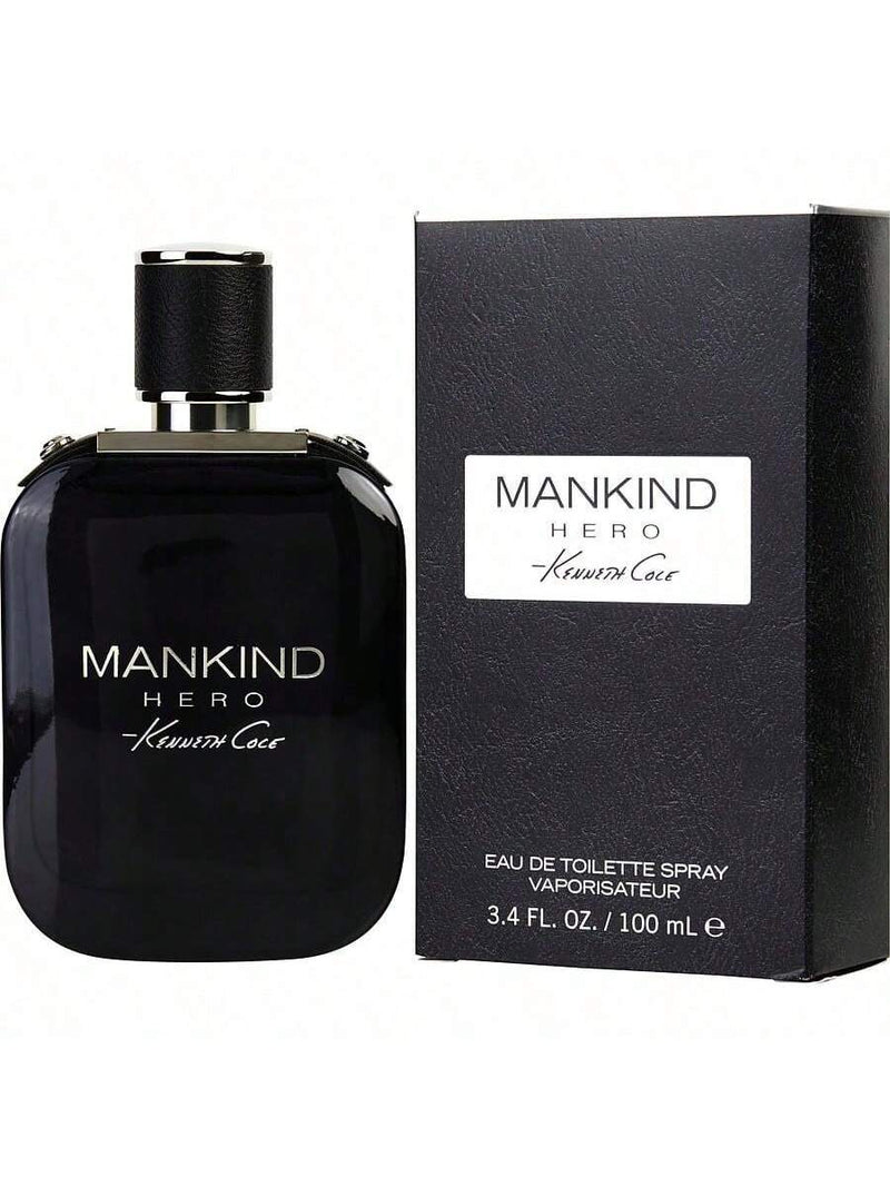 Kenneth Cole Mankind Hero by Kenneth Cole Men Eau De Toilette Spray 3.4 oz