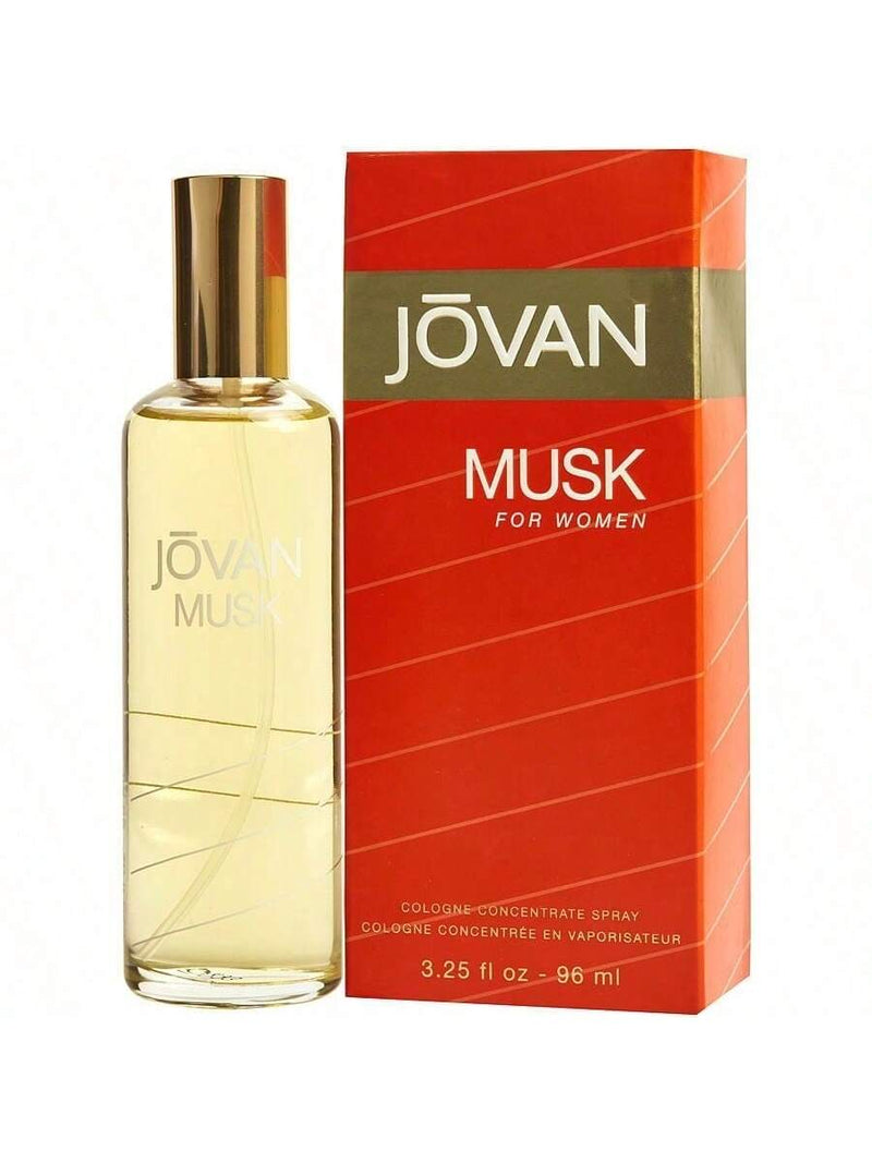 Jovan Musk by Coty, 3.25 oz Cologne Concentrate Spray for Women