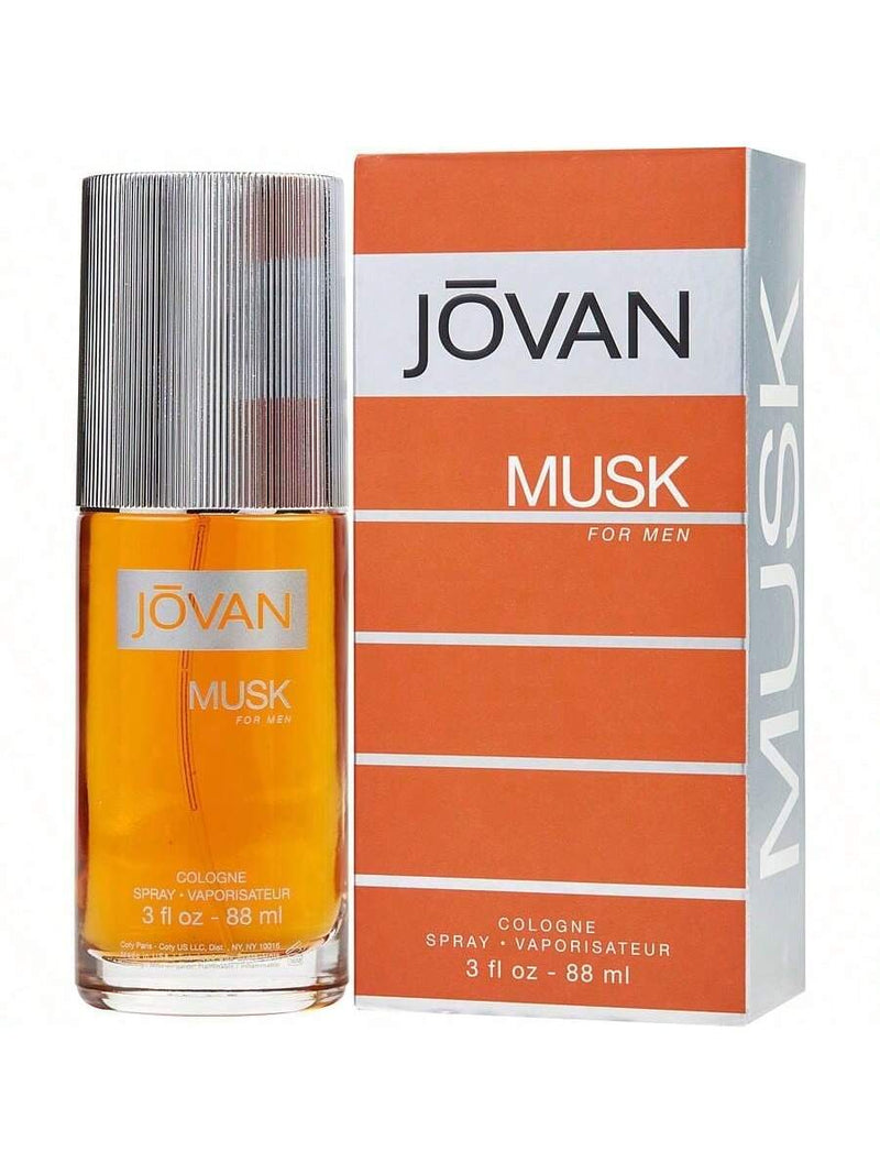 Jovan Musk by Coty, 3 oz Cologne Spray for Men