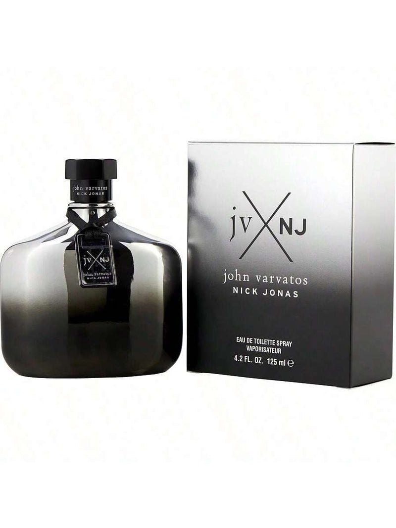 John Varvatos Nick Jonas JV x NJ by John Varvatos Men Eau De Toilette Spray (Silver Edition) 4.2 oz