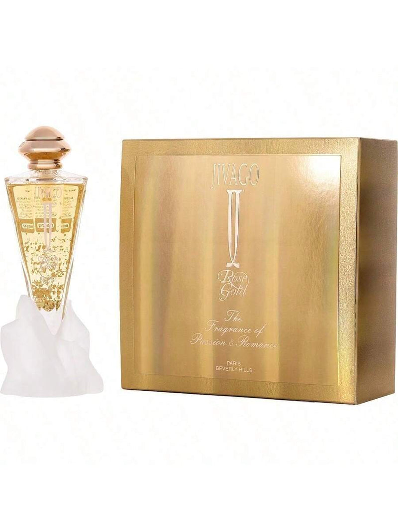 Jivago Rose Gold by Ilana Jivago Women Eau De Parfum Spray 2.5 oz