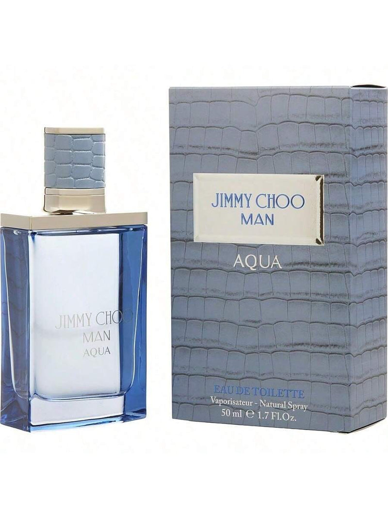 Jimmy Choo Man Aqua by Jimmy Choo Men Eau De Toilette Spray 1.7 oz