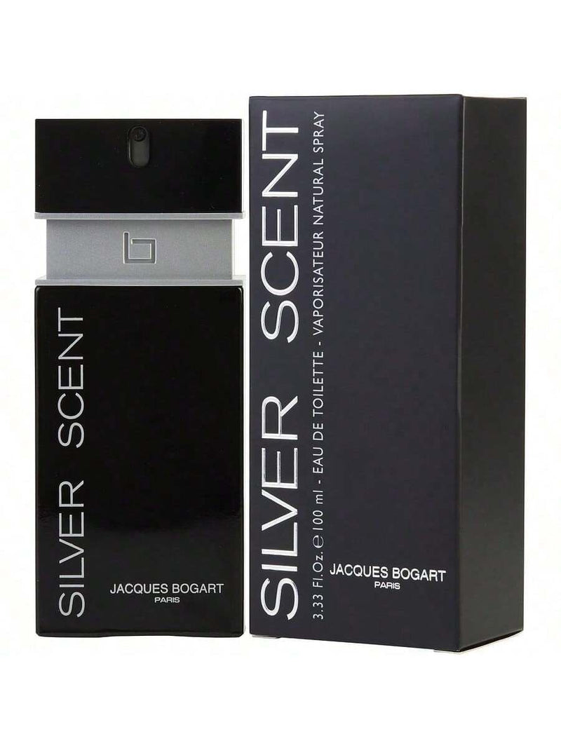 Silver Scent by Jacques Bogart Men Eau De Toilette Spray 3.4 oz