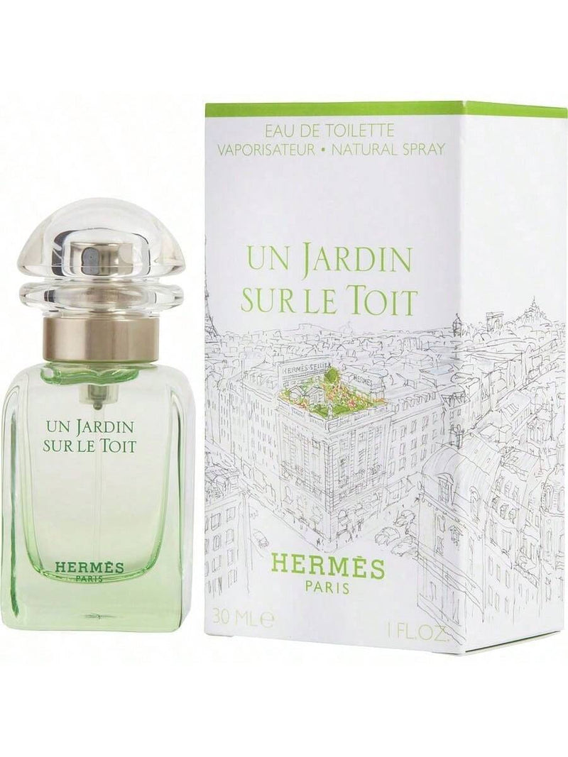 Un Jardin Sur Le Toit By Hermes Eau De Toilette Spray 1.0 Oz