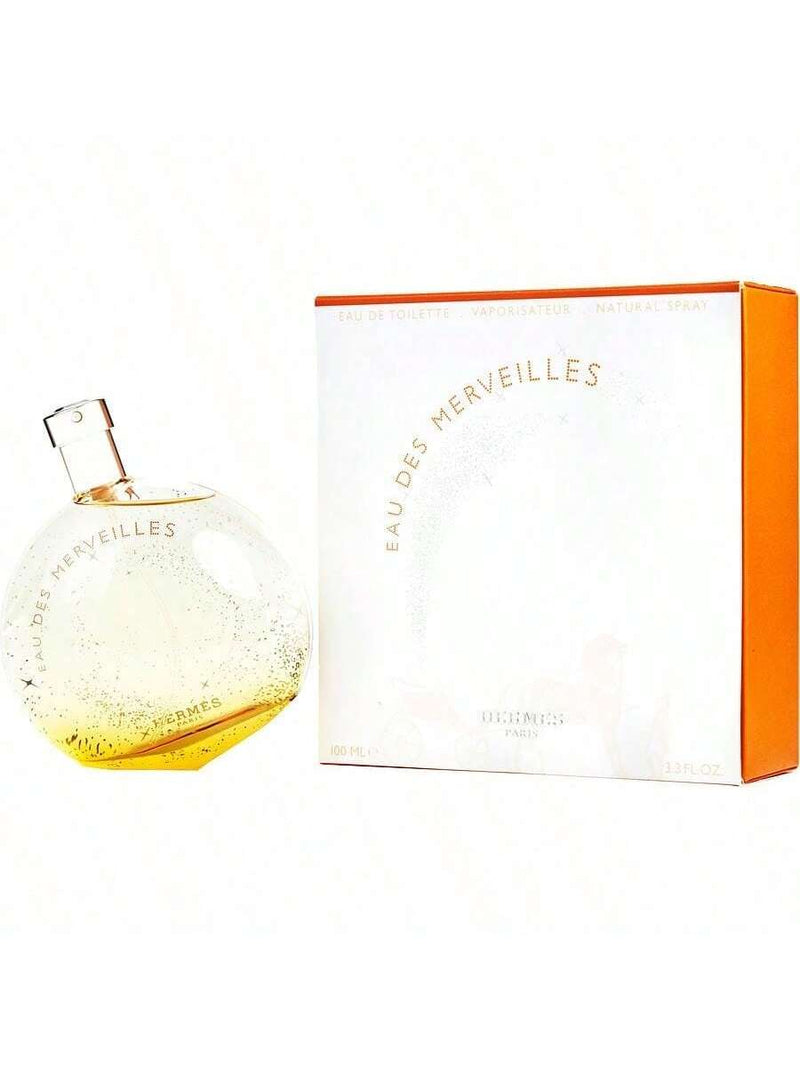 Eau Des Merveilles By Hermes Eau De Toilette Spray 3.4 Oz