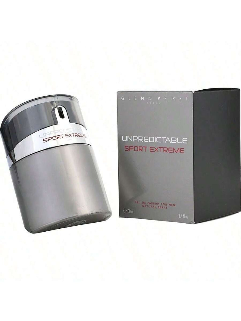 Unpredictable Sport Extreme by Glenn Perri, 3.4 oz EDP Spray for Men