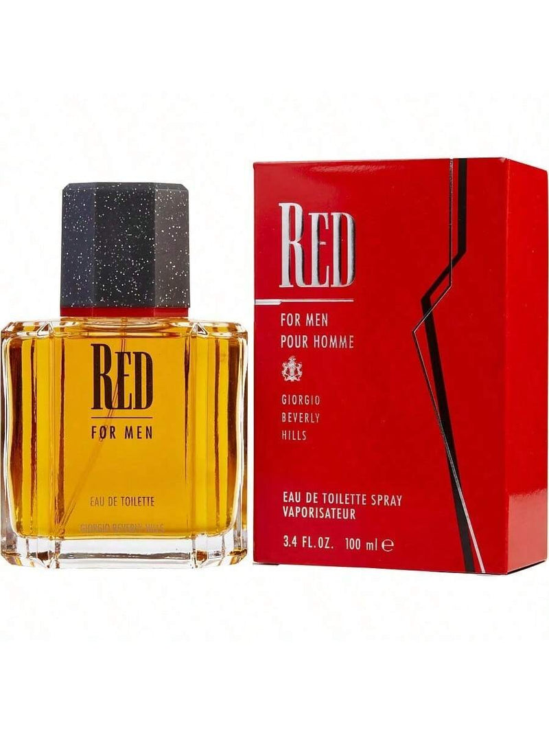 Red by Beverly Hills, 3.4 oz EDT Spray for Men