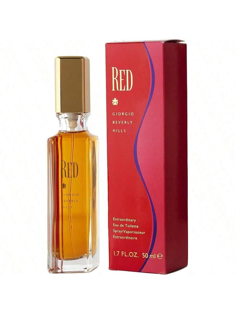Red by Giorgio Beverly Hills Women Eau De Toilette Spray 1.7 oz