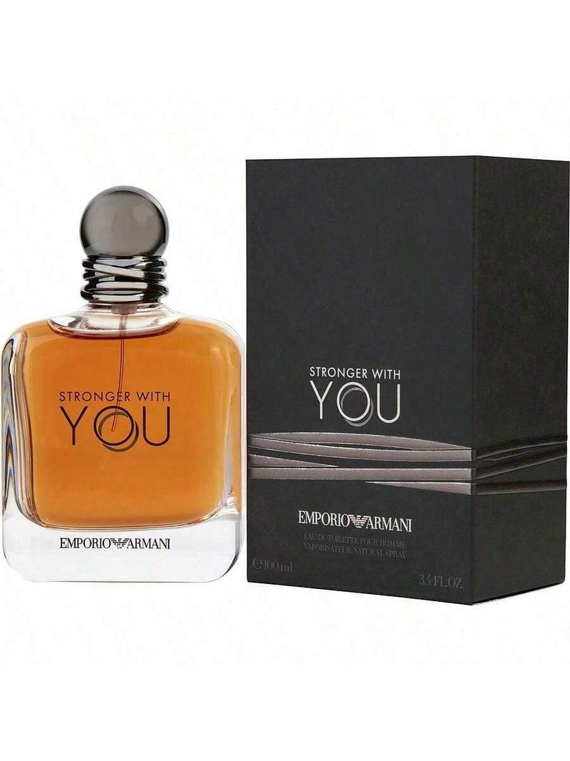 Stronger With You by Emporio Armani, 3.4 oz EDT Spray for Men