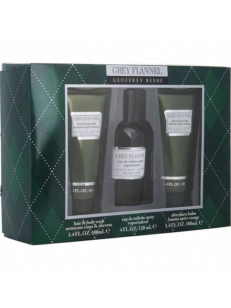 Grey Flannel by Geoffrey Beene, 3 Piece Gift Set for Men