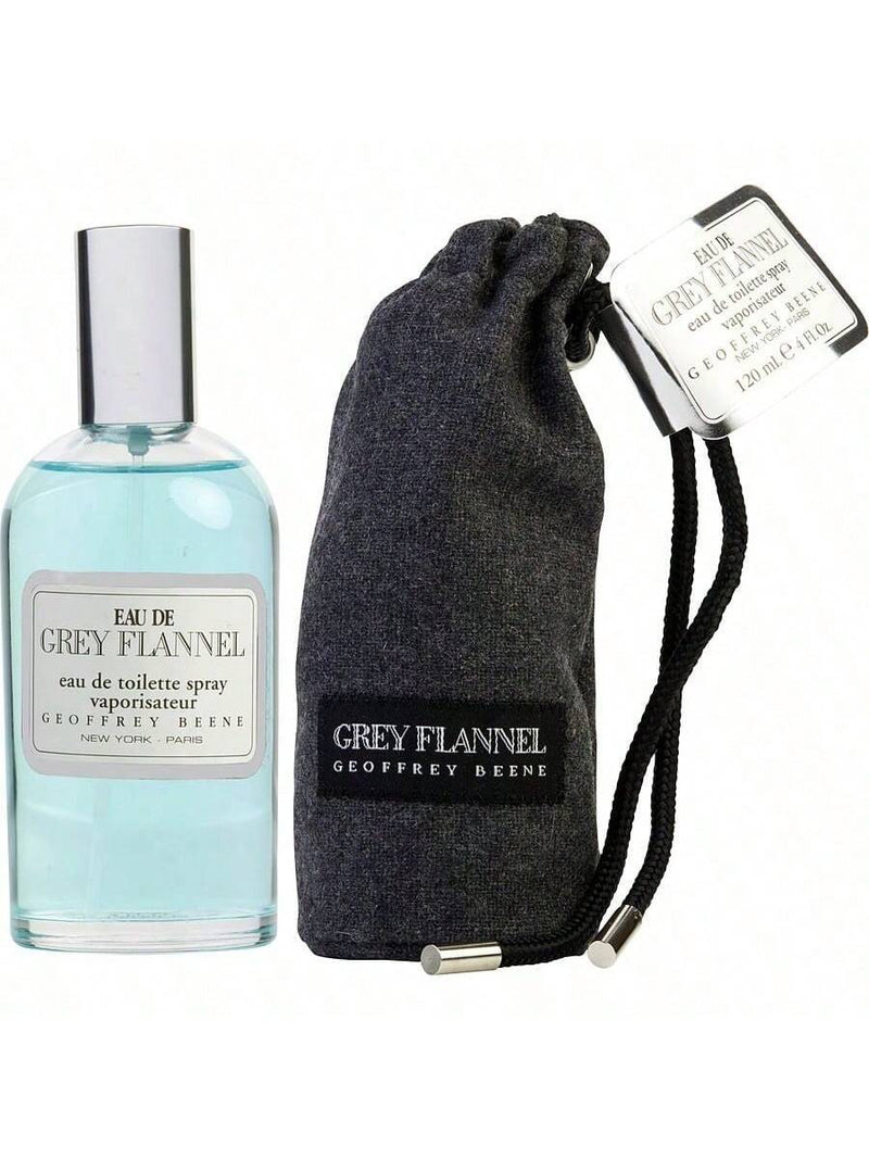 Eau De Grey Flannel by Geoffrey Beene for Men - 4 oz EDT Spray
