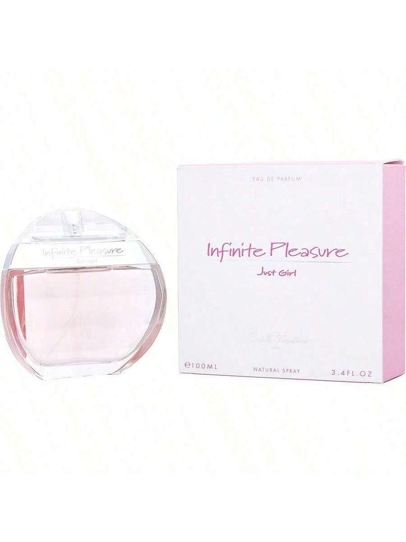 Infinite Pleasure Just Girl by Estelle Vendome Women Eau De Parfum Spray 3.4 oz