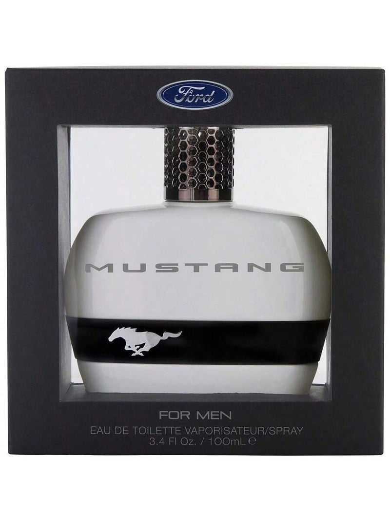 Mustang White by Mustang, 3.4 oz EDT Spray for Men