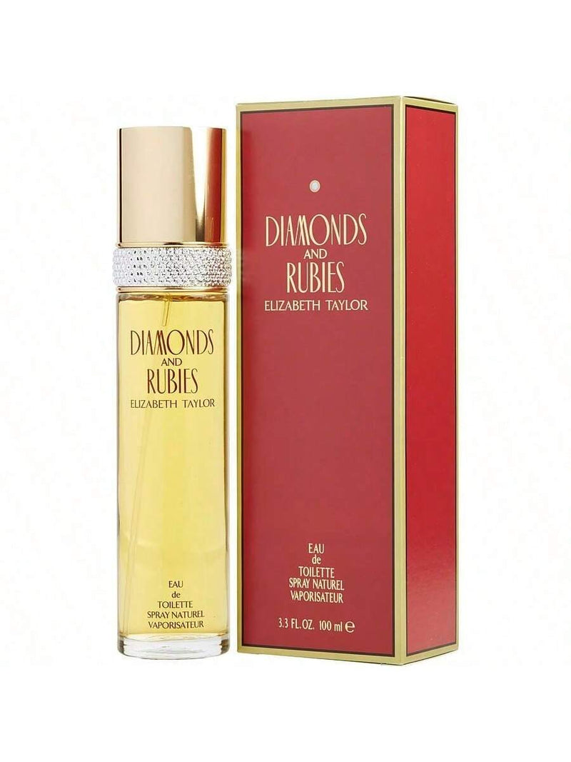 Diamonds & Rubies by Elizabeth Taylor, 3.3 oz EDT Spray for Women