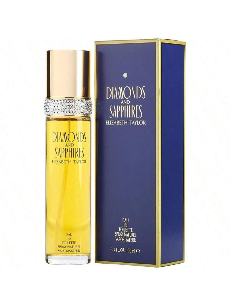 Diamonds & Sapphires by Elizabeth Taylor, 3.3 oz EDT Spray for Women