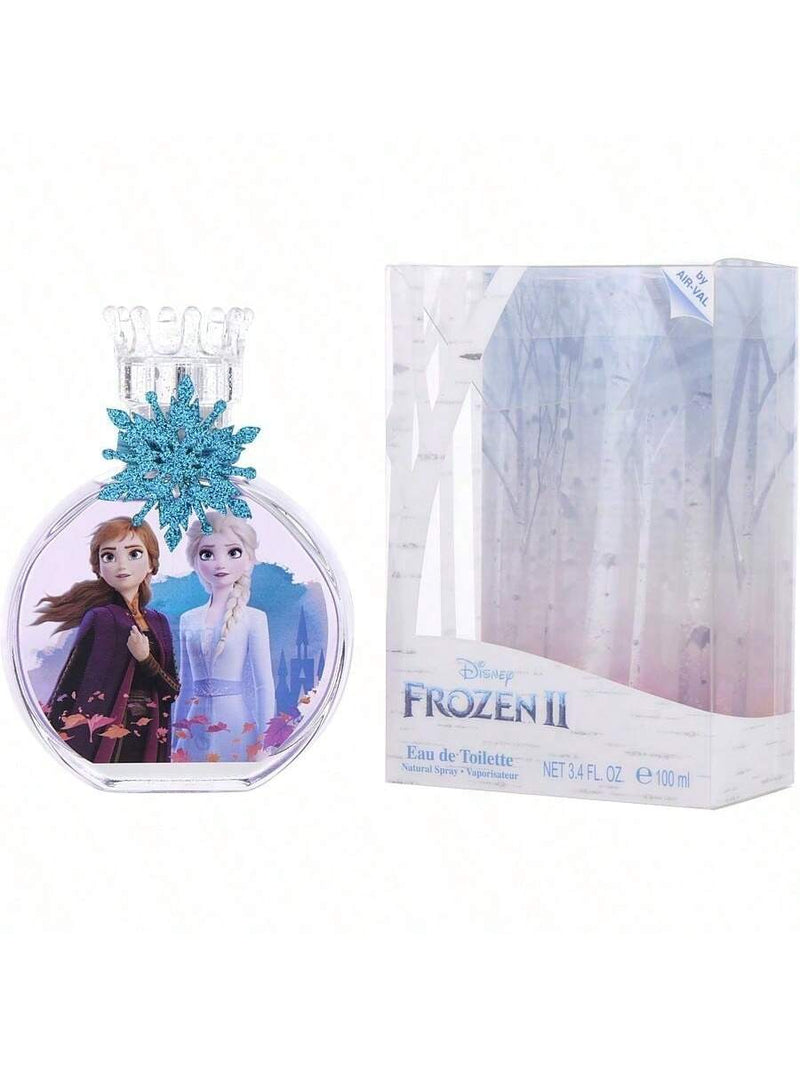 Frozen II by Disney, 3.4 oz EDT Spray for Women with Charm.