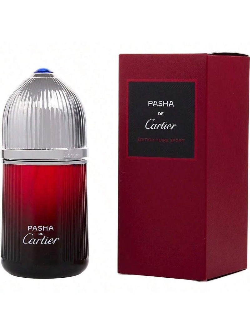 Pasha De Cartier Noire Sport by Cartier Men Eau De Toilette Spray 3.3 oz