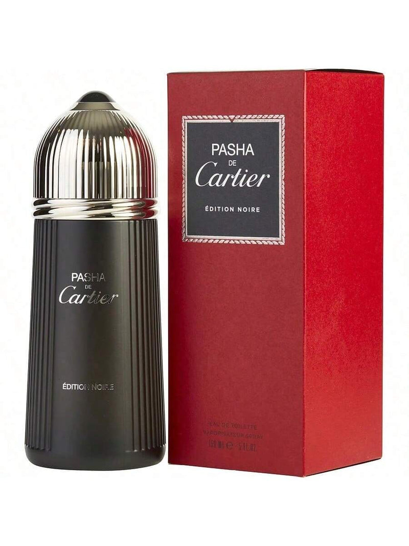 Pasha De Cartier Noire by Cartier Men Eau De Toilette Spray 5 oz
