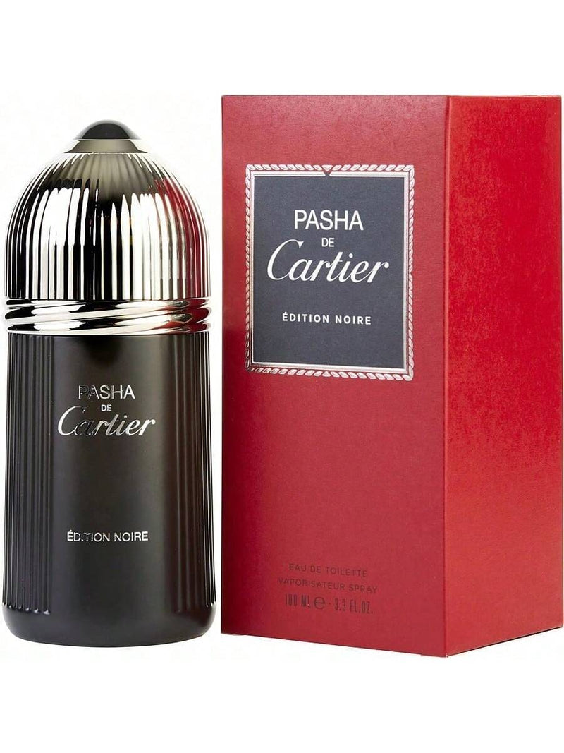 Pasha De Cartier Noire by Cartier Men Eau De Toilette Spray 3.3 oz