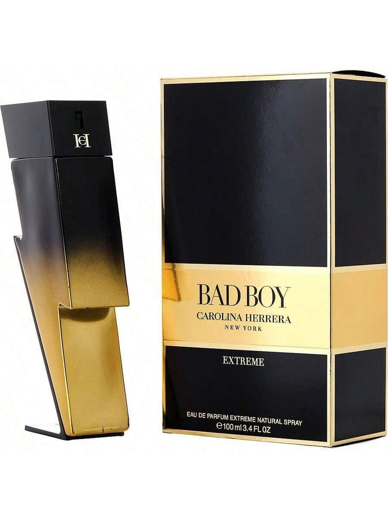 Bad Boy Extreme by Carolina Herrera Men Eau De Parfum Spray 3.4 oz