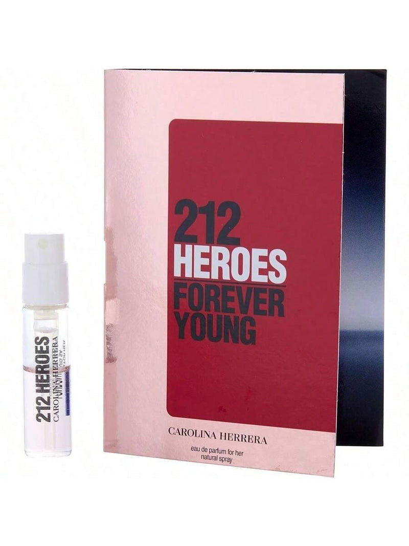 212 Heroes Forever Young/Carolina Herrera Edp Spray Vial 0.05 Oz (1.5 Ml) Women