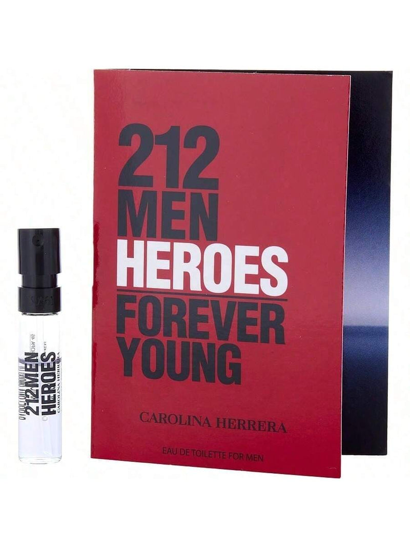212 Men Heroes Forever Young/Carolina Herrera Edt Spray Vial 0.05 Oz (1.5 Ml) (M