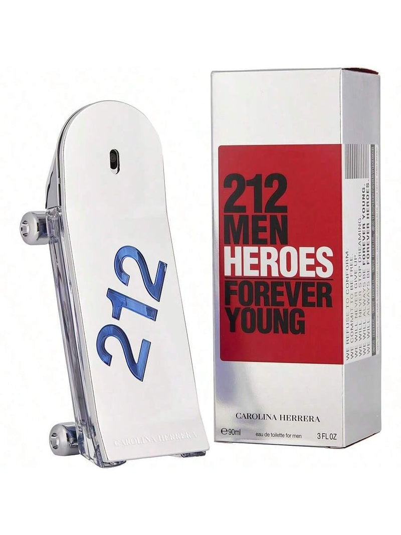 212 Heroes by Carolina Herrera Men Eau De Toilette Spray 3 oz