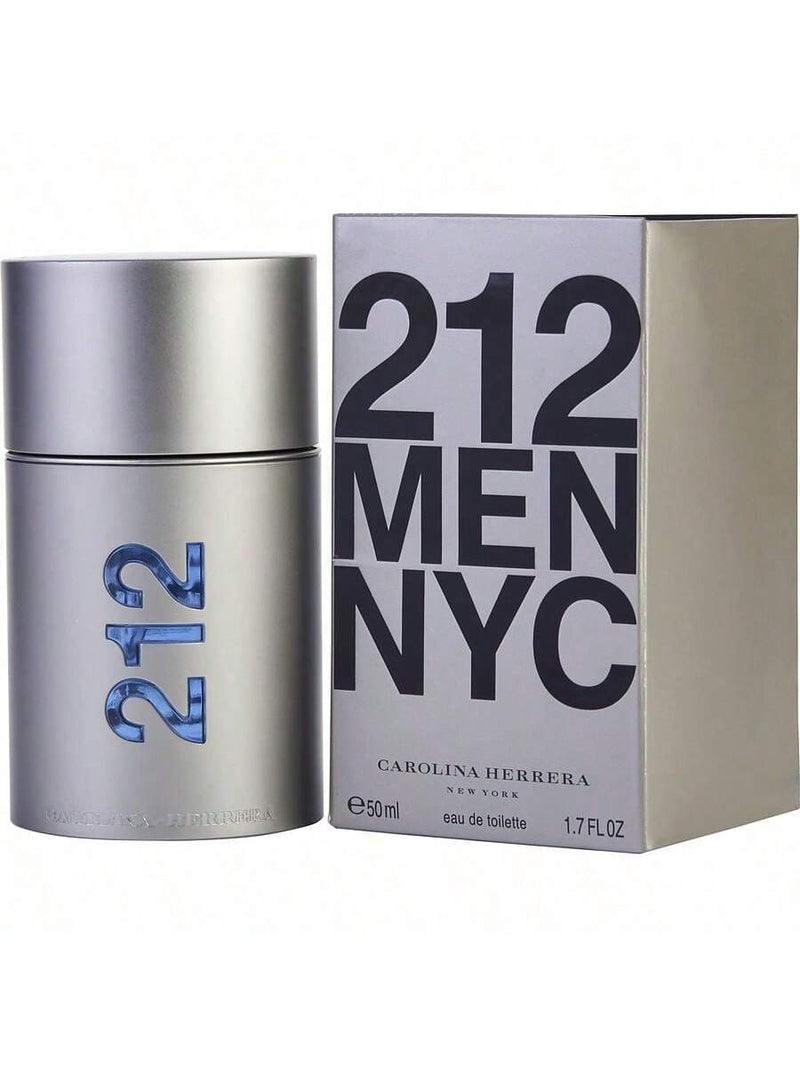 212 by Carolina Herrera Men Eau De Toilette Spray (New Packaging) 1.7 oz