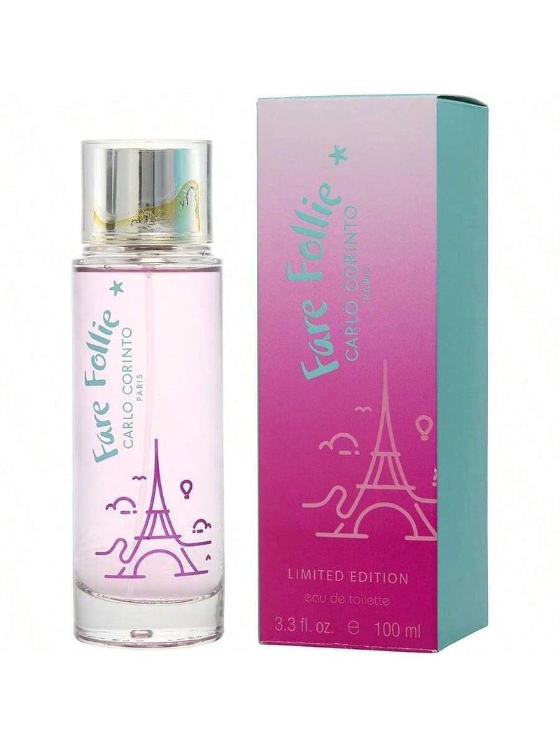 Fare Follie by Carlo Corinto Women Eau De Toilette Spray (Limited Edition) 3.3 oz