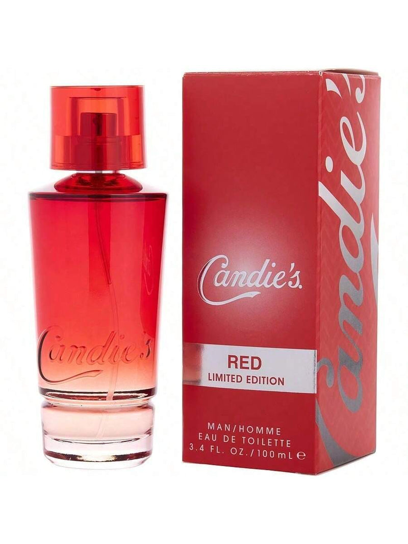 Candie's Red by Candies, 3.4 oz EDT Spray for Men