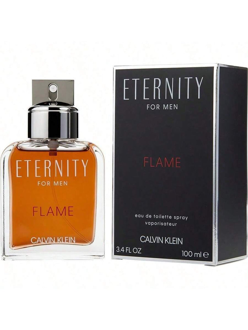 Eternity Flame By Calvin Klein For Men - 3.4 Oz Edt Spray