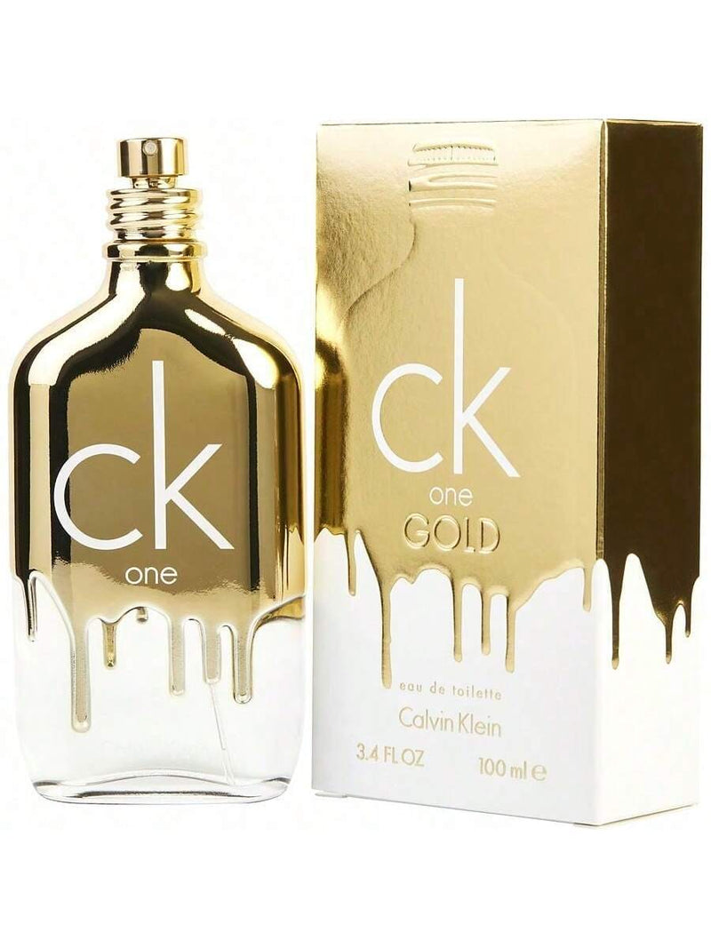 Ck One Gold By Calvin Klein Eau De Toilette Spray (Unisex) 3.4 Oz