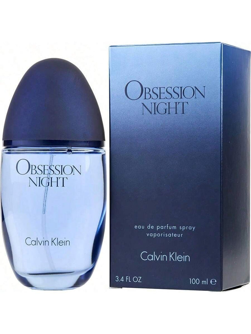 Obsession Night By Calvin Klein Eau De Parfum Spray 3.4 Oz