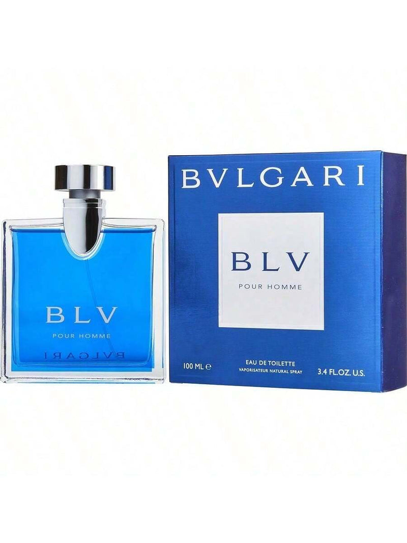 BLV Pour Homme by Bvlgari, 3.4 oz EDT Spray for Men Bulgari