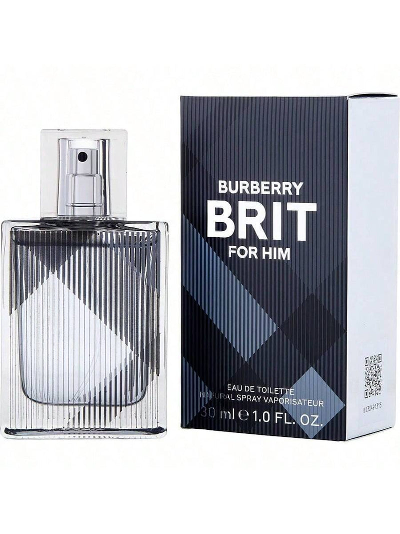Burberry Brit by Burberry Men Eau De Toilette Spray 1 oz