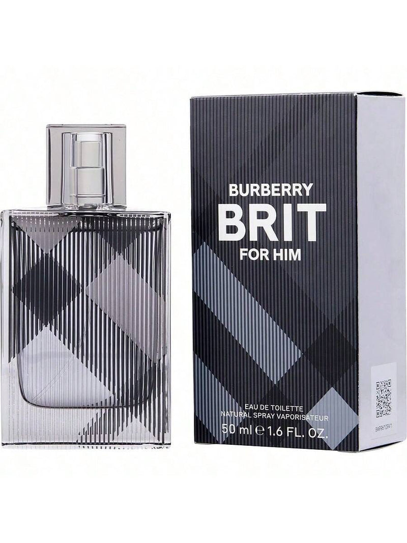 Burberry Brit by Burberry Men Eau De Toilette Spray 1.7 oz